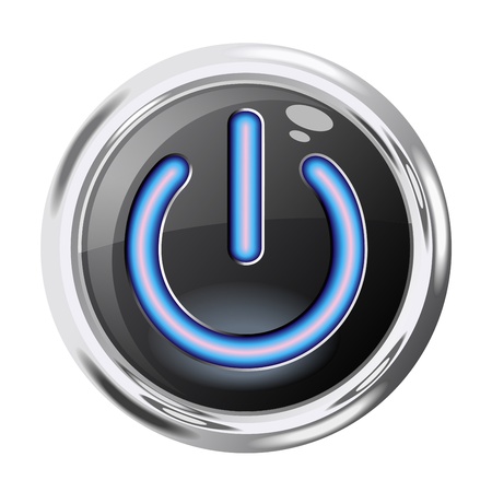 Button start on white background.のイラスト素材
