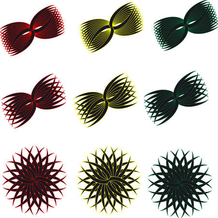 Colour Tribals Set のイラスト素材