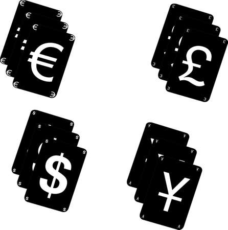 Poker Currency のイラスト素材