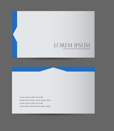 Vector Abstract Creative Business Cardのイラスト素材