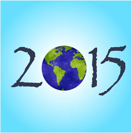 2015 Earth day. Good Ecology in the worldのイラスト素材