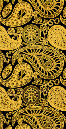 Background paisley pattern for your beautiful designの写真素材