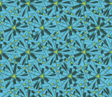Regular abstract linear grid. Graphical background. Color texture with triangles.  Hipster graphic...