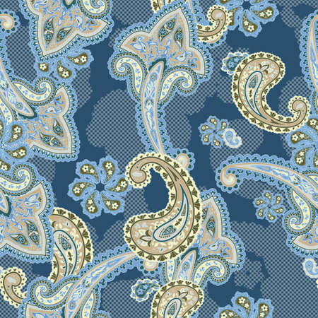 Traditional ornamental seamless background. の写真素材