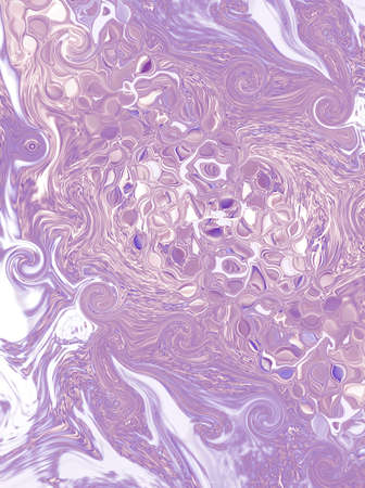 Abstract seamless marbelized pattern for surface. Digital watercolor design. Gentle basic style.