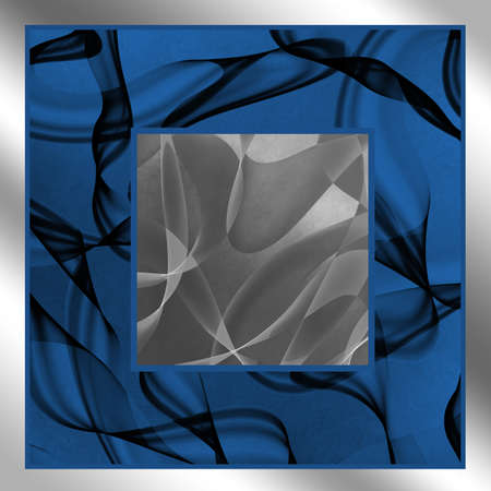 Set digital smokes colored art deco style. Trendy fashion design
