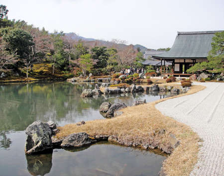 Ginkakuji-temple in Kyotoのeditorial素材