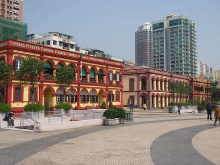 The scenery of Macauのeditorial素材