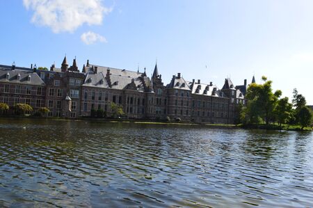 Binnenhof in Netherlandsの写真素材
