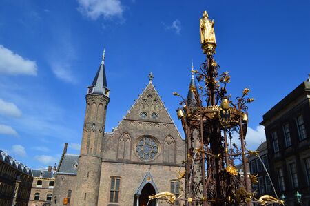 Binnenhof in Netherlandsの写真素材