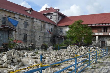 Baclayon church in Bahol, the Philippinesのeditorial素材