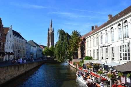 Bruges in Belgiumのeditorial素材