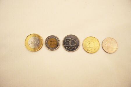 Changes of Forint, the Hungarian currencyの写真素材