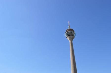 Rhine tower in Dusseldorf
