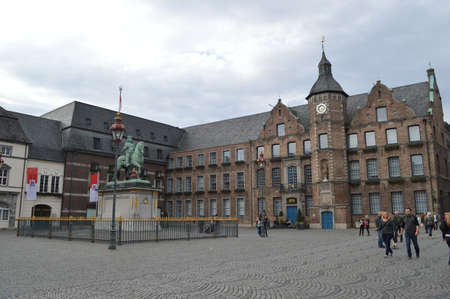 City hall in Dusseldorfのeditorial素材