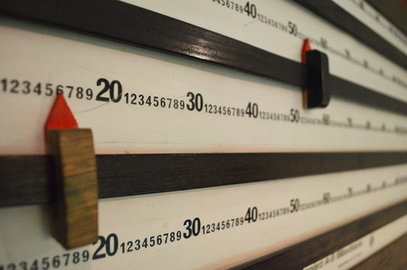 Score of billiard