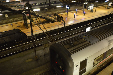 Copenhagen central stationの写真素材