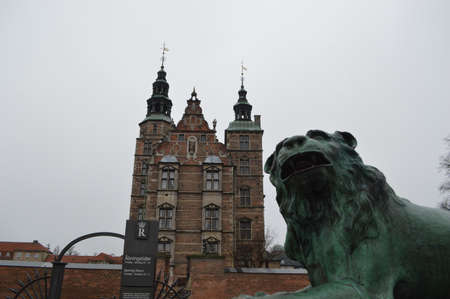 Rosenborg Palace in Copenhagenのeditorial素材