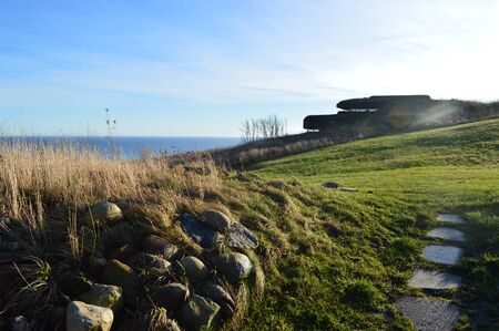 Bangsbo Fort in Frederikshavn, Denmarkの写真素材