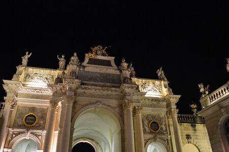 Night view of Nancy