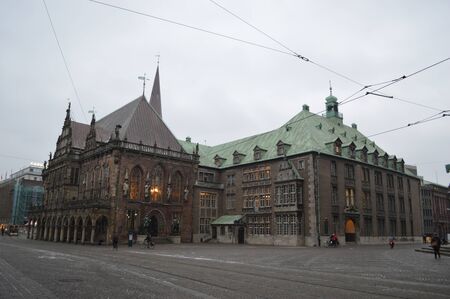Town hall in Bremen, Germanyのeditorial素材