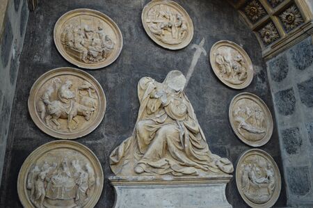 Grote Kerk in Breda, Netherlandsのeditorial素材