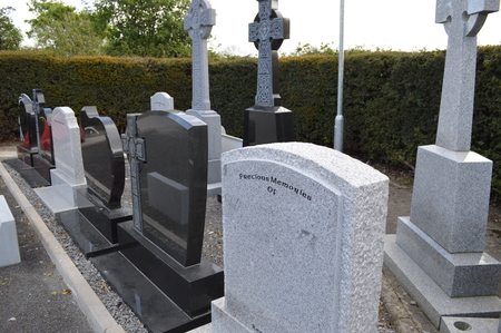 Graveyard in Dublinの写真素材