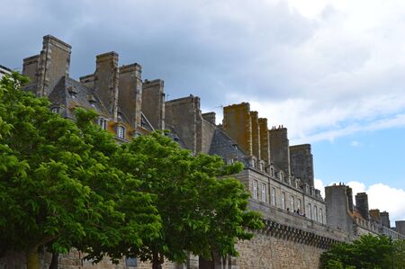 Saint-Malo in Normandy, Franceの写真素材