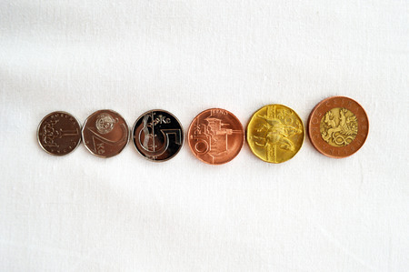 Czech currency, Korunaの写真素材