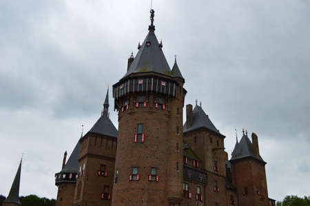 De Haar Castle in the Netherlandsのeditorial素材