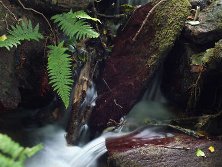 A streams waterfall