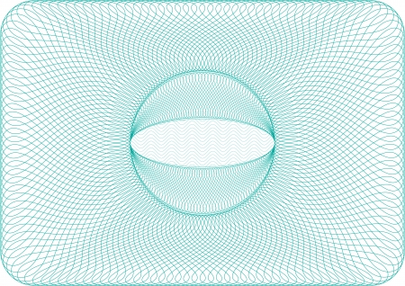 Guilloche background for different types of secured documents, guilloche style, A4 のイラスト素材
