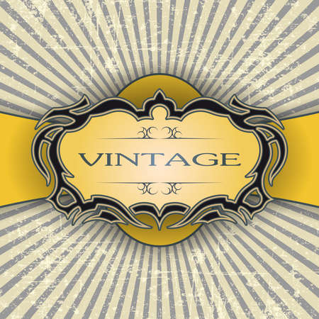 Vintage frameのイラスト素材