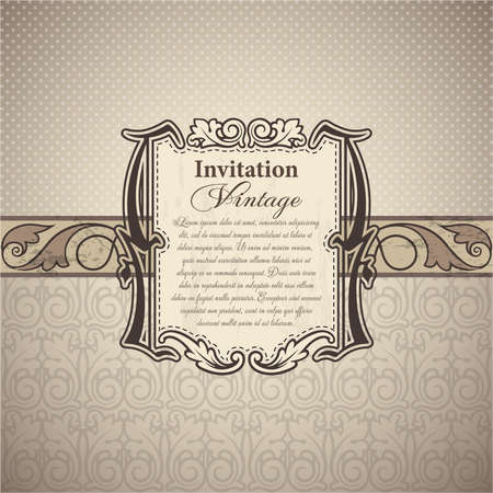 Vintage frameのイラスト素材