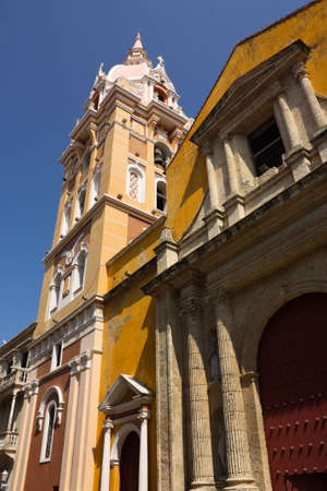Cathedral Of Cartagena de Indias, Colombiaの写真素材