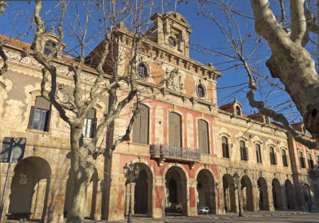 Barcelona - Parliament of autonomous Catalonia  の写真素材