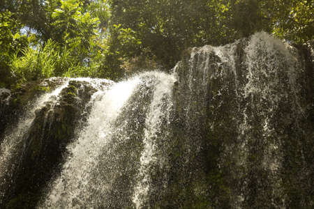 El Nicho waterfall, in Scambray mountains  Cienfuegos province, Cuba 