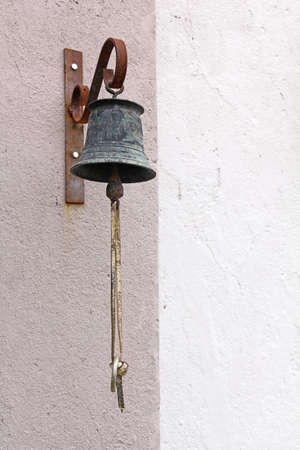 old school bell, to call students の写真素材