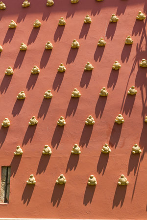 FIGUERES, SPAIN - JUNE 14: Dali Museum in Figueres, Spain on June 14, 2012. Museum was opened on September 28, 1974 and houses largest collection of works by Salvador Dali.のeditorial素材