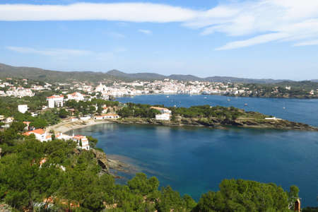 the Village of cadaques, Costa Brava, Catalonia, Spain.の写真素材