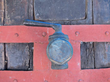 Ancient wine deposit. Traditional old technique of winemaking.の写真素材