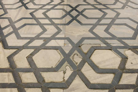 Floor of the Blue Mosque in Istanbul, Turkey. More than 32 million tourists visit Turkey each year.