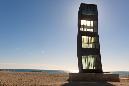 BARCELONA- MAR 8:  Sculptureのeditorial素材