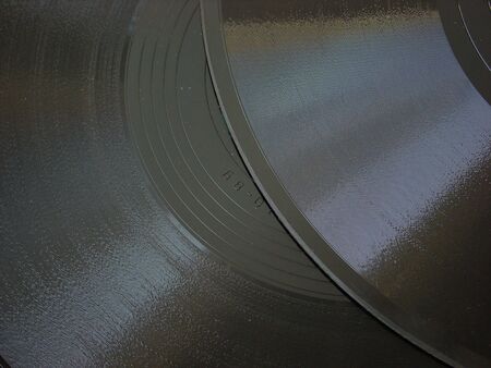 Shellac 75 rpm records background                               の写真素材