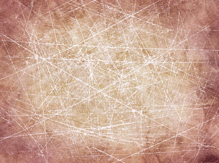Old grunge scrached paper textureの写真素材