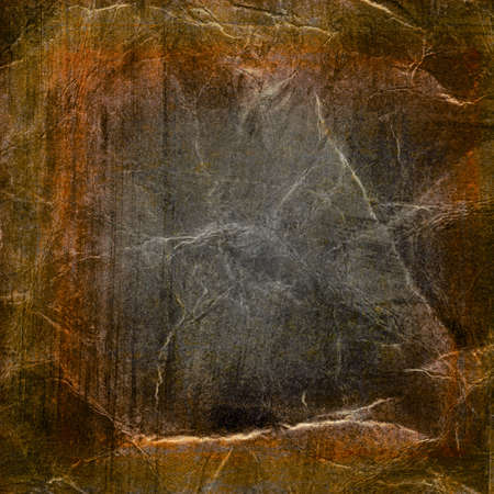 Crumpled grunge paper textureの写真素材