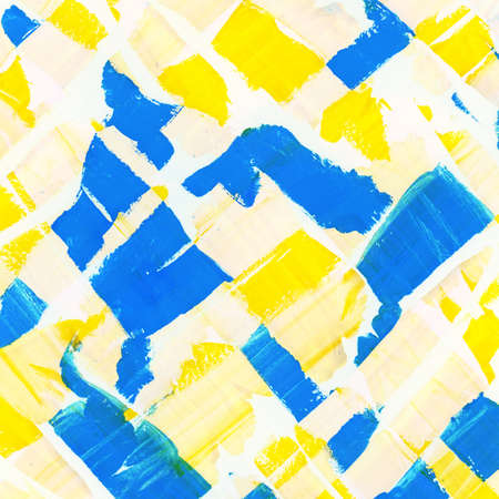 Abstract watercolor background of different shapes, forms の写真素材