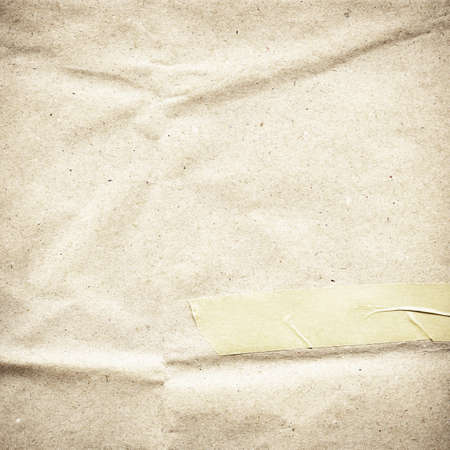 Recycled crumpled paper textureの写真素材