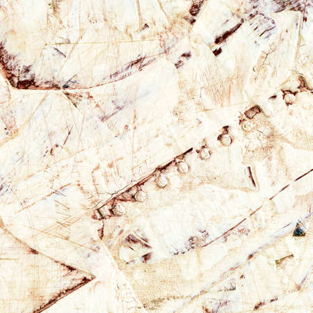 Grunge painted collage paper textureの写真素材