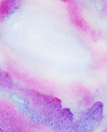 Abstract purple watercolor background の写真素材